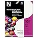 Neenah Card Stock, Letter, Bright White, 65lb, 250 Sheets|1-Pack