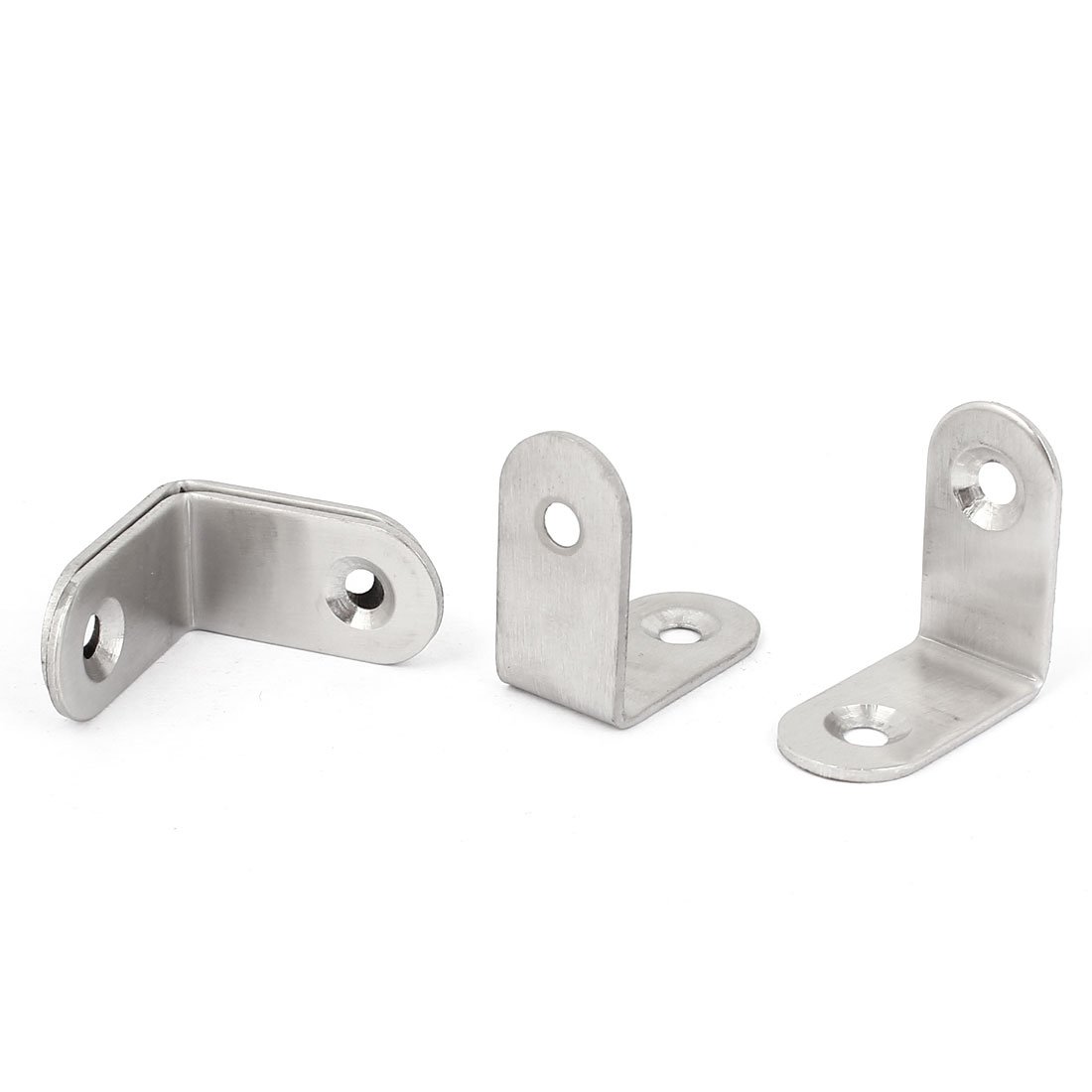 sourcing map Furniture Shelf Table 30x30mm Angle Brackets Corner Brace Support 4pcs