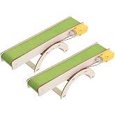 Garneck 2 Pack Electric Conveyor Belt STEM Engineering Science Project Kits | Wooden Motorized Assembly Model for Classroom Learning Mechanical Motion Power Transfer Science Fair Home Building Activities