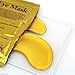 ULAKY Crystal 24K Gold Powder Gel Collagen Eye Masks Sheet Beauty,10 Pcs