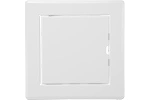 Vent Systems 4'' x 4'' Inch White Metal Access Panel - Easy Access Doors - Access Panel for Drywall, Wall, Electrical and Plumbing Service Door
