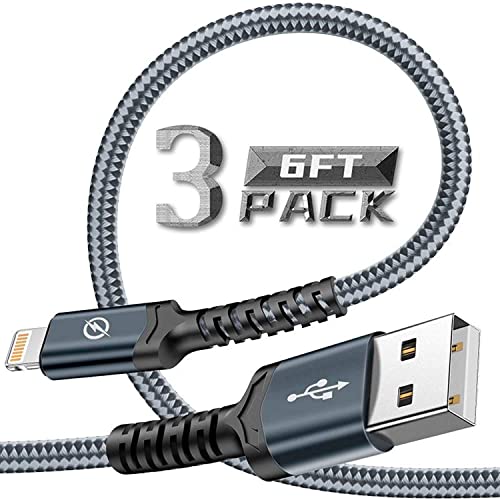 Apple MFi Certified Lightning Cable 6ft for iPhone Charger 13 12 - Main Image