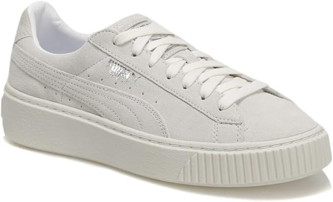 puma suede platform grey