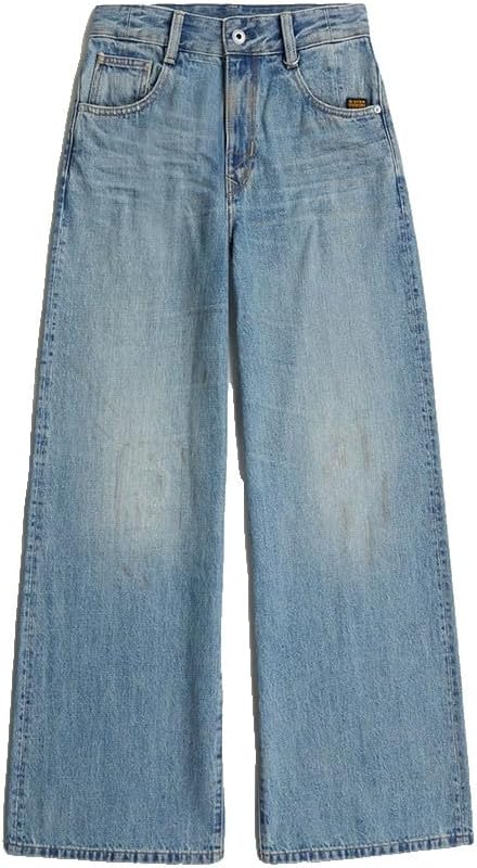 Women's Skater High Loose Jeans, Blue, 29 W/34 L