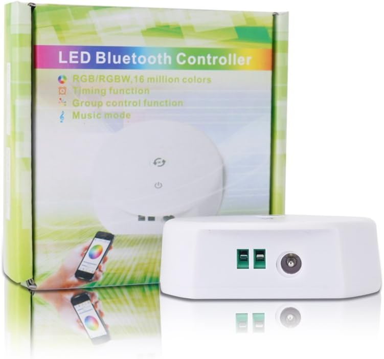 DC12V 24V LED Strip Light Blutooth Controller for RGB RGBW Light Strip Magic UFO Smarthpone APP Controller with Multi Fuction Support iPhone Android