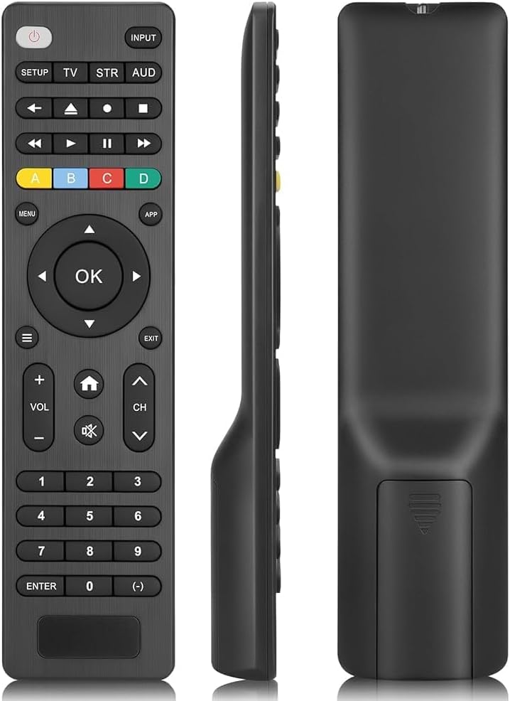 Universal-TV-Remote-Control for Samsung/Roku/LG/Hisense/Sony/TCL/Philips Smart TV,Replacement for Tvs/Media Streaming Players/Sound Bar Audio/Boxes/DVD/Blu-ray Players and More