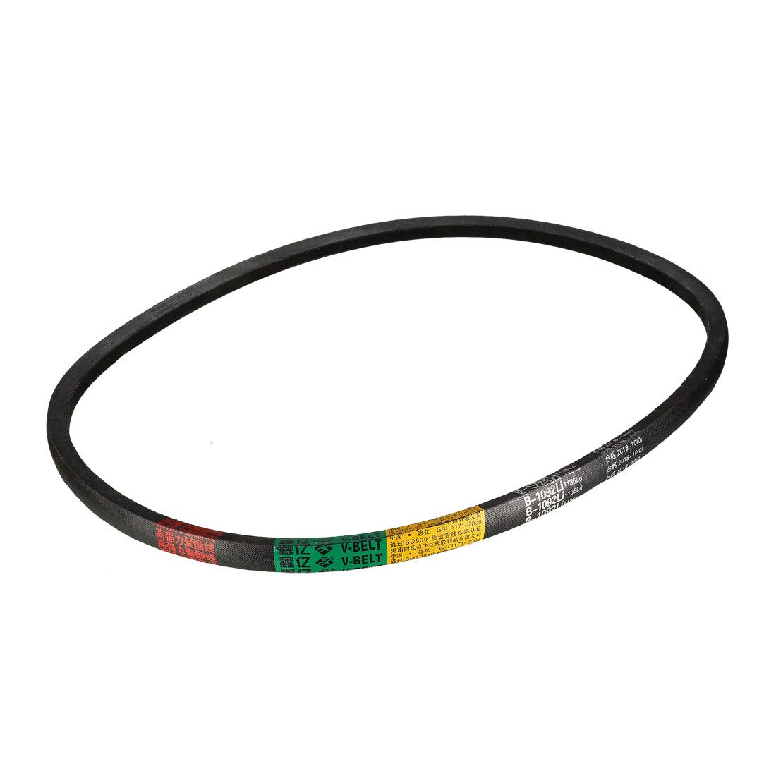 sourcing map B-1092/B43 Drive V-Belt Inner Girth 43"(1092mm) Industrial Power Rubber Transmission Belt