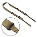 Accmor Rifle Sling 2 Point Gun Sling, 2 Pack Guns Straps Extra Long, Two Points Traditional Slings Rifles Strap with Metal Hook for Outdoor Sports