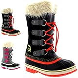 Unisex Kids Youth Sorel Joan Of Arctic Waterproof Winter Warm Snow Boots