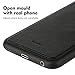 Benks iPhone 6 Plus 6s Plus Leather Case Cover, Slim Fit Protective Cover Skin with Invisible Metal Plate Build-in, Work with Magnetic Car Mount (Black for iPhone 6 Plus 6s Plus, 5.5-Inch)