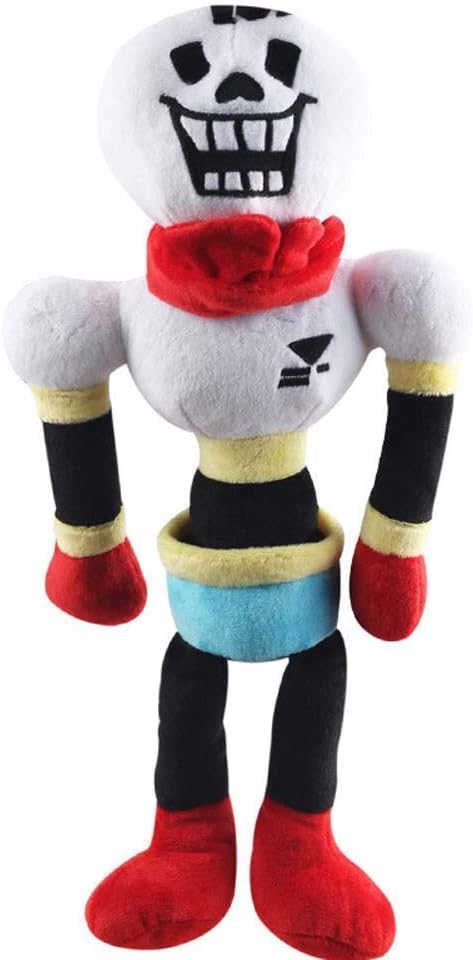 LevinArt 25-30cm 1pcs Undertale Plush Toy Undertale Sans Papyrus Frisk Chara Temmie Undyne Plush Stuffed Toys Doll Gift for Children Kids (Papyrus)