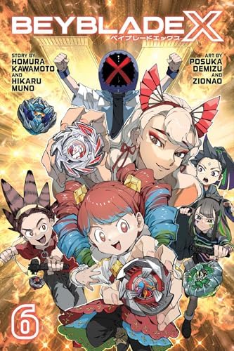 Beyblade X, Vol. 1: Kawamoto, Homura, Muno, Hikaru, Demizu, Posuka
