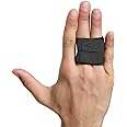 Mezeic Finger Splint Finger Buddy Wraps Reusable Finger Support Sleeves, Adjustable Elastic Trigger Finger Splints Compression Straightening Mallet Finger Brace for Arthritis Pain, Sport Injuries - M