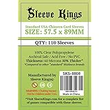 Sleeve Kings Standard USA Chimera Card Sleeves (57.5x89mm) - 110 Pack, 60 Microns