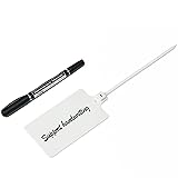 LeadSeals 100 White Plastic Tags Water Proof