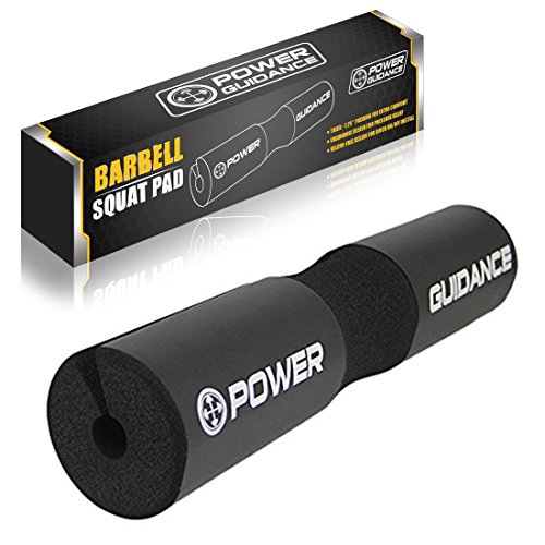 POWER GUIDANCE Barbell Pad Squat Pad Ideal for Squats Lunges Hip Thrusts Weight Lifting More Fit 50 mm Olympic Bars Many Colours Available