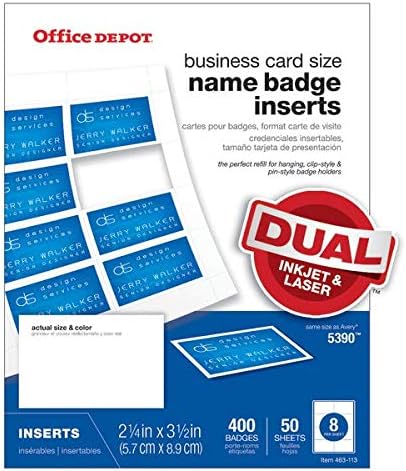 Office Depot Business Card Template