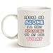 11 ounce Mug - Leave Me Alone Im Only Speaking To My Cat Today Mu - S White