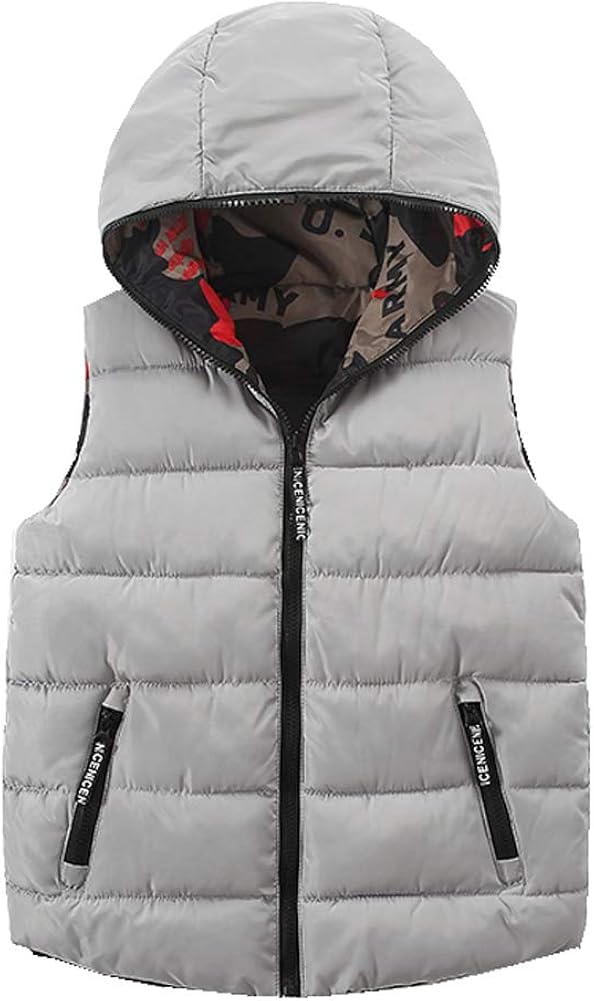 LUNULE Kinder Daunenweste Winter - Ultraleichte Steppweste Für Jungen & Mädchen 90-140cm