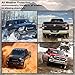 KIWI MASTER Floor Mats for 2009-2018 Dodge Ram 1500/2500/3500 Crew Cab, 2019-2024 Ram 1500 Classic Crew Cab All Weather Mat TPE Front & Rear 2 Row Slush Liners Set