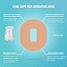 Adhesive Bandage Patches Compatible with Dexcom G5 G4 (30-Pack Set) – Waterproof, Sweatproof Continuous Glucose Monitor Sensor Cover Tape for Sensitive Skin – Diabetes and Diabetic Supplies – Nude