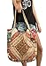 Oversize Large Shoulder Bag Floral Embroidered Tote Travel School Market Gold Beach Boho Hippie Colorful