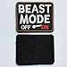 SpaceAuto Beast Mode On Military Tactical Morale Badge Patch 3.5