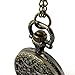 Hiwatch Women's Spider-Web Carving Pattern Hollow Out Antique Delicate Pocket Watch