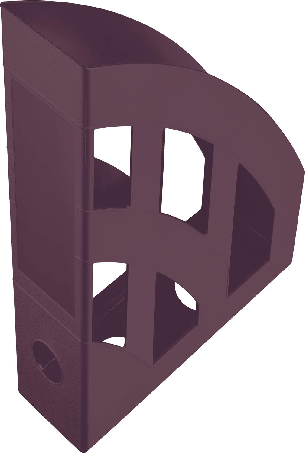 Helit "The Green Bridge" Magazine File DIN A4-C4 Recycled Plastic Blue Angel Certified 1 Item red