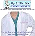 My Little Doc Kids Lab Coat Size 12/14 White