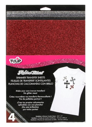 Tulip Twilight Shimmer Transfer Sheets