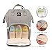 Pipi bear Diaper Bag Backpack Travel Large Spacious Tote Shoulder Bag Organizer