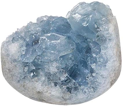 Mookaitedecor Celestite Bleu Pierres Et Cristaux Naturelle Pour Mineraux Collection Druse Cristal Decoratif Amazon Fr Cuisine Maison