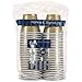 Hanna K. Signature Collection 50 Count Plastic Cup, 9-Ounce, Gold