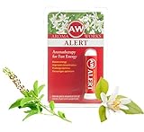 AromaWorks Aromatherapy Alert Pocket Inhaler, Pure and Natural Stimulant, Essential Oil Energy Booster, Concentration Remedy, Aromatherapy for Mental Focus, Safe Herbal Pick Me Up