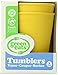 Green Eats 2 Pack Tumblers, Yellow