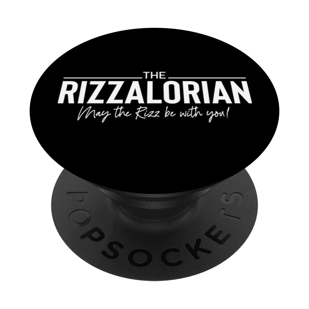 Funny Rizz The Rizzalorian May the Rizz be with you Rizz PopSockets Swappable PopGrip