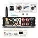 2 Channel Bluetooth 5.0 Power Amplifier 2.0 CH 200W Hi-Fi Stereo Audio Amp Wireless Receiver DAC USB/Opt/Coax for Home Speakers & Active Subwoofer with Remote Control (NS-19G, Black)thumb 3