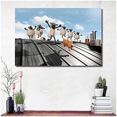 C0243 Sheep Roof Types Of Movie Posters Size 12x18" with 2" Color Border