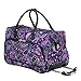 Ricardo Beverly Hills 2 Wheel City Rolling Duffel, Purple Paisley, 20-Inch