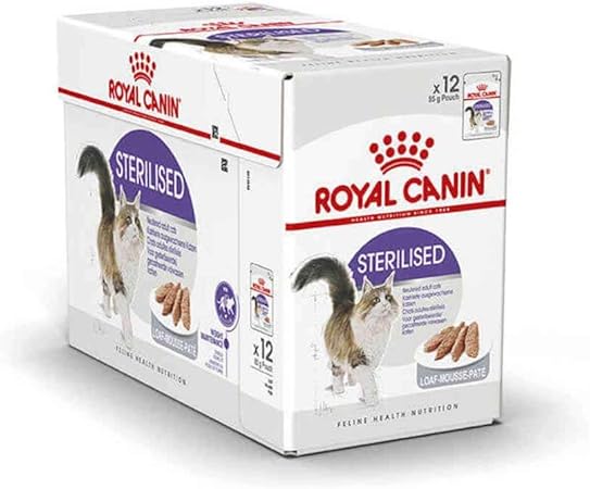 royal canin sterilised wet cat food