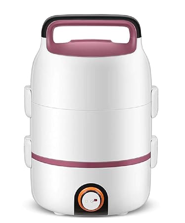 BYYLH Fiambrera Electrica 220V Portátiles Bandeja Extraíble Acero ...