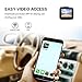 Dash Cam Car DVR Dashboard Camera Recorder with 4K FHD, Built-In WiFi & GPS, APP Support, G-Sensor, 2.4