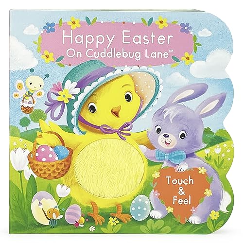 Touch and Feel: Easter on Cuddlebug Lane - Baby & Toddler Sensory Board Book