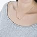 chelseachicNYC Handmade Brush Metal Geometric Sideway Bar Necklace