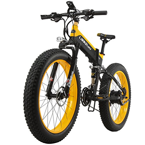 Buy LANKELEISI 1000W Motor New Allterrain Powerful Electric Bike 26