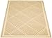 Amazon Basics Less-Mess Cat Litter Box Mat, Unscented, 24 x 35 Inches, Tan