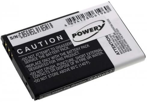 Powery Battery for Doro type DBC-800A, 3,7V, Li-Ion