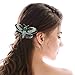 Aukmla Hair Comb Clip Titanic Ross Butterfly Headpiece Wedding for Daily and Party