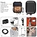 for Air Pod Holder Portable Anti-Lost Strap Silicone Case for AirPods (Sunset)
